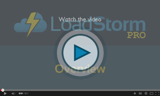 Video about LoadStorm PRO